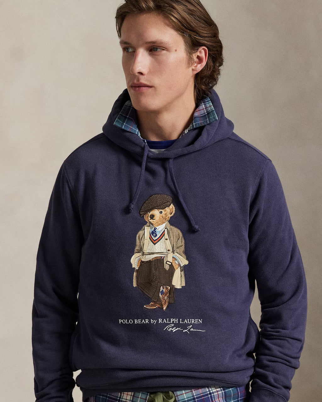 Sudadera POLO RALPH LAUREN de Felpa con Polo Bear Faded Blue