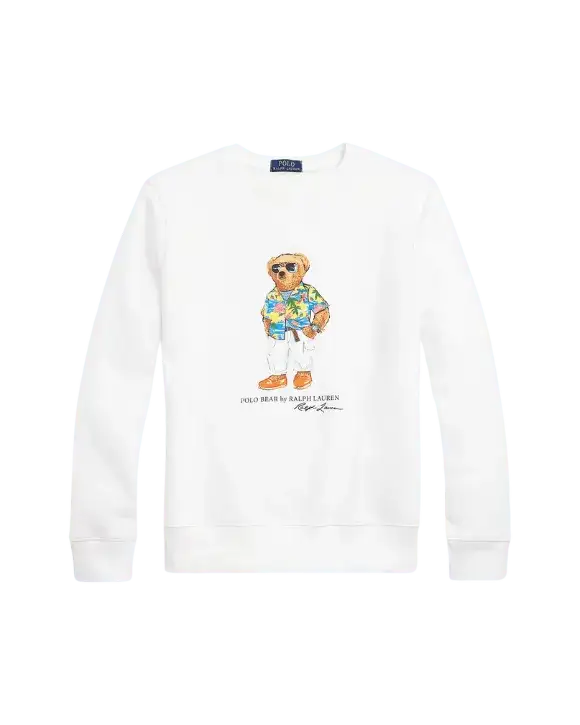 Sudadera Polo Ralph Lauren de Felpa con Polo Bear