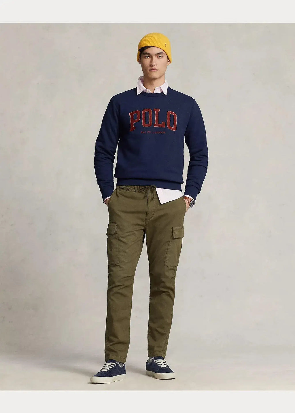 Sudadera Polo Ralph Lauren de felpa RL con logotipo