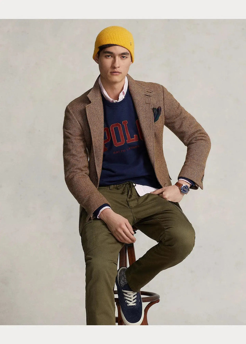 Sudadera Polo Ralph Lauren de felpa RL con logotipo