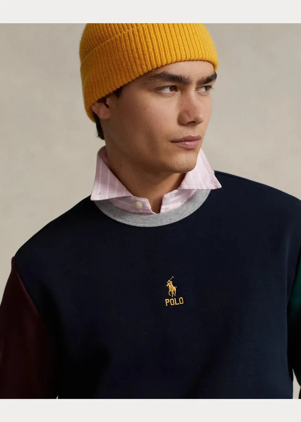 Sudadera Polo Ralph Lauren de punto doble multicolor