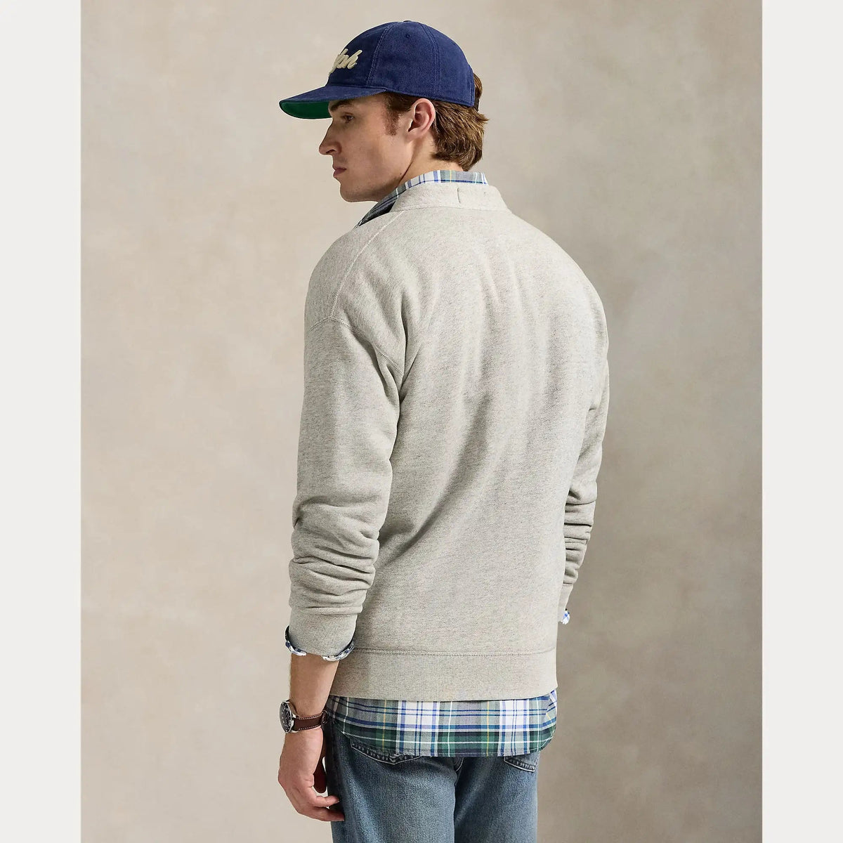 Cárdigan POLO RALPH LAUREN Vintage Fit Fleece Loft Heather