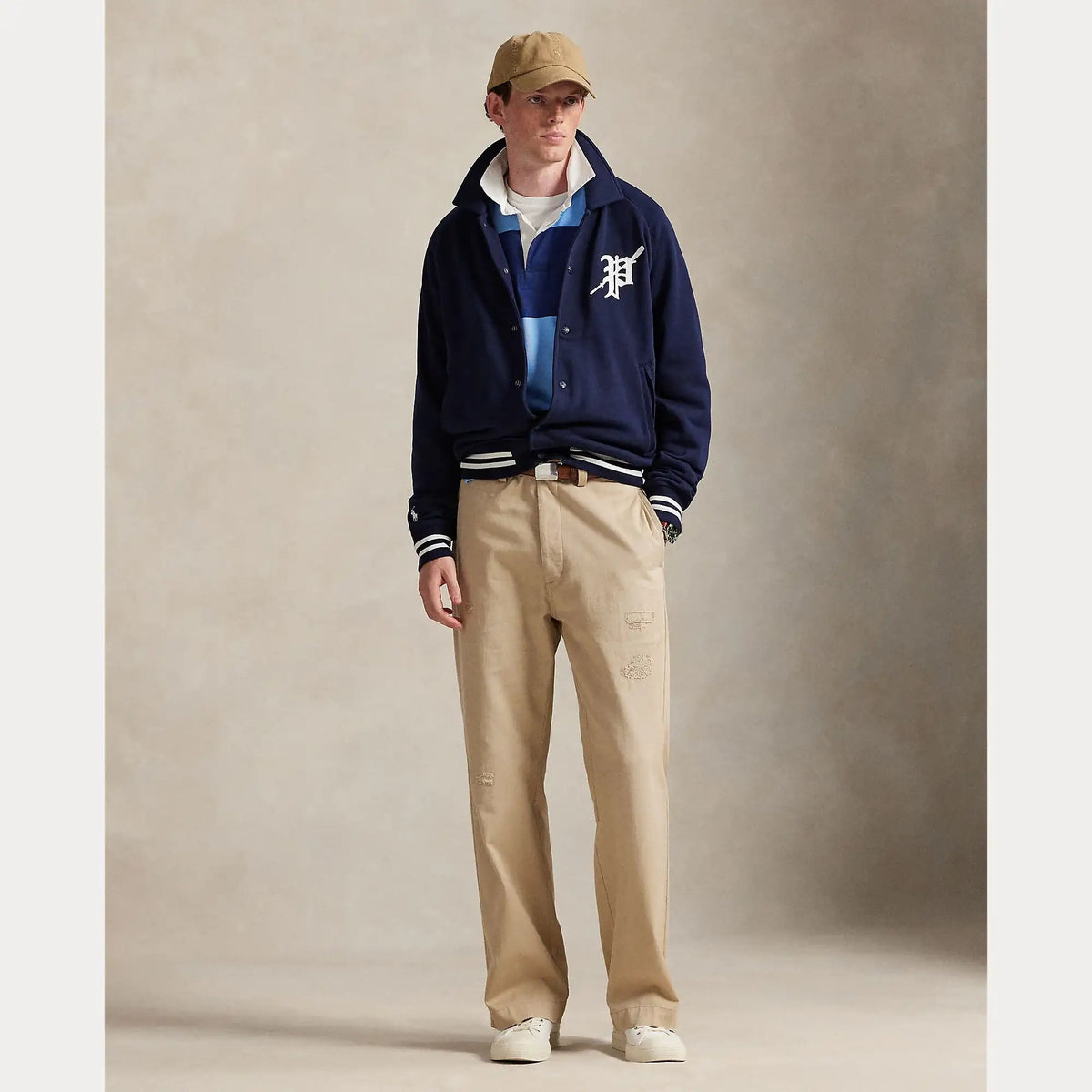Cárdigan POLO RALPH LAUREN Graphic Fleece Cruise Navy