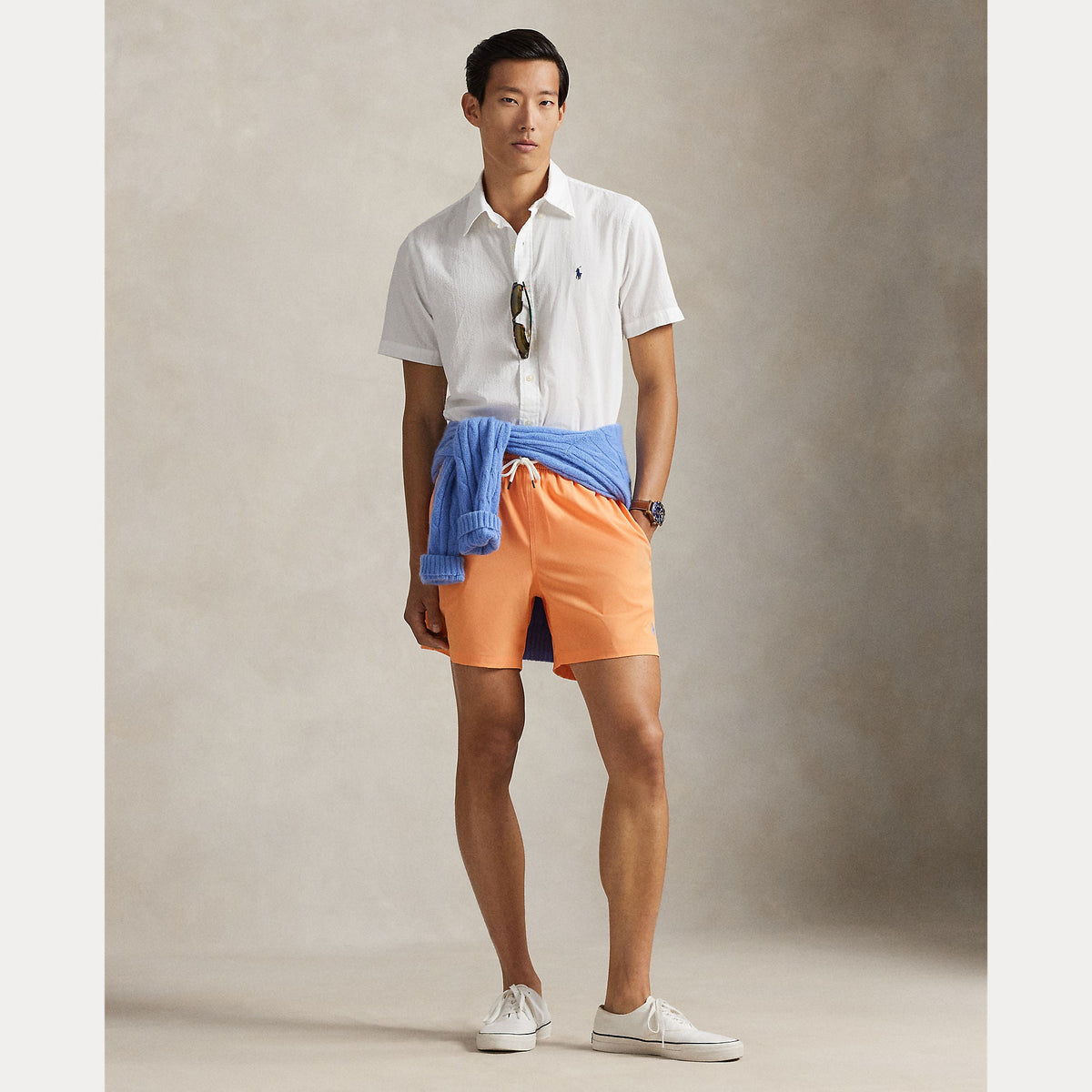 Bermuda POLO RALPH LAUREN Bañador Traveler Pompano Orange