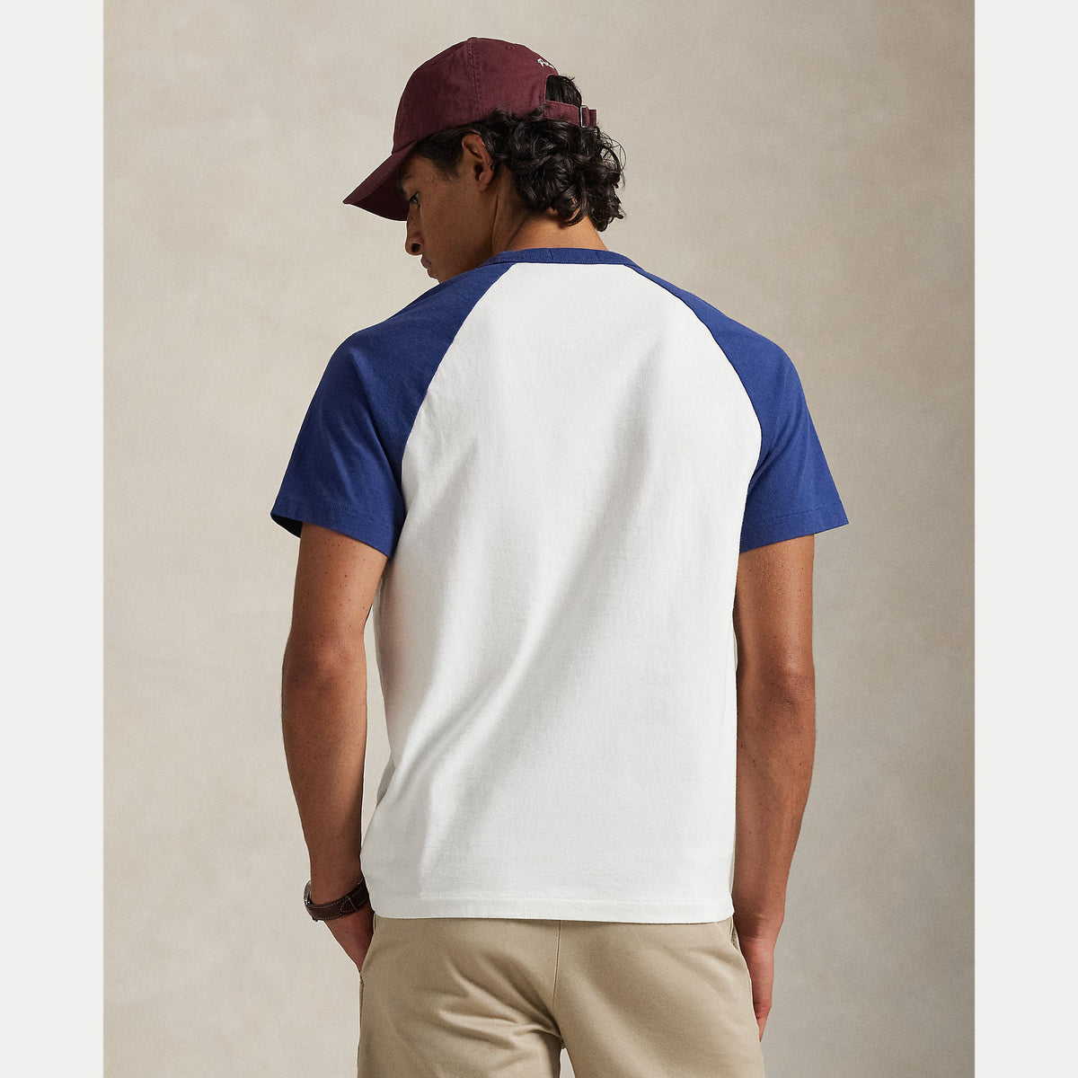Camiseta POLO RALPH LAUREN Baseball White