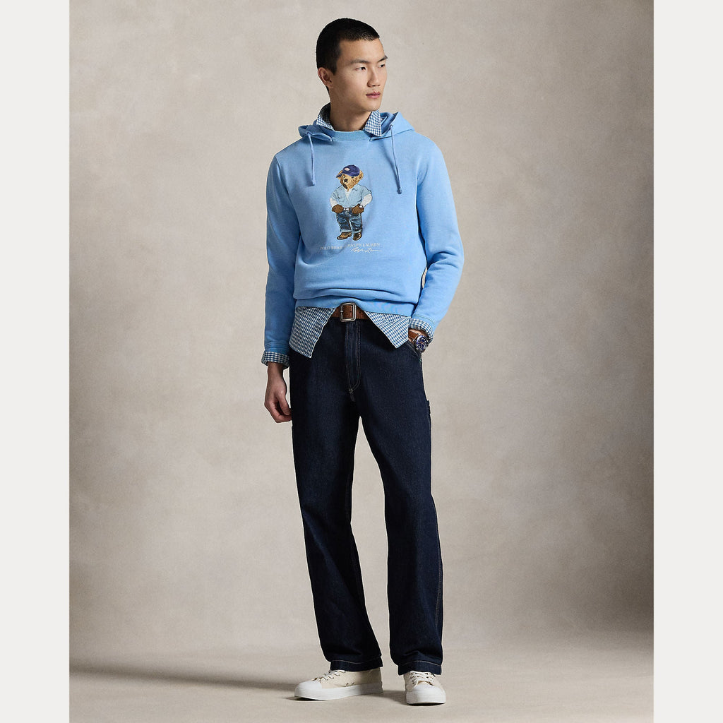 Sudadera POLO RALPH LAUREN Hoodie con Polo Bear Chambray Blue